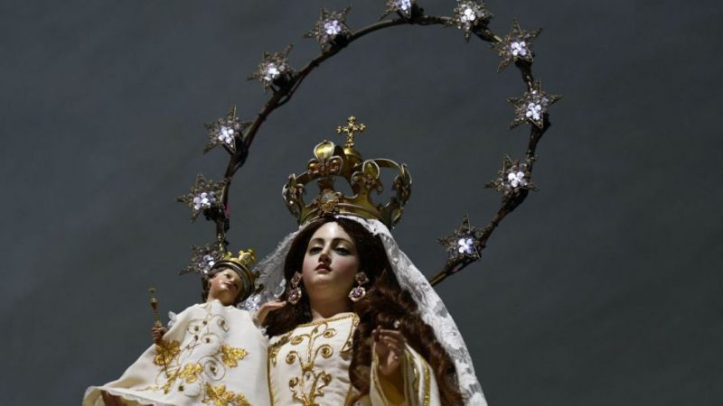La Virgen de la Carrodilla desató una polémica tras la Vendimia