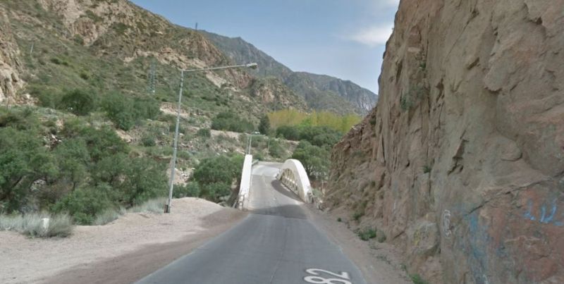 Rescataron al hombre accidentado en Cacheuta: cayó 15 metros y sufrió fracturas