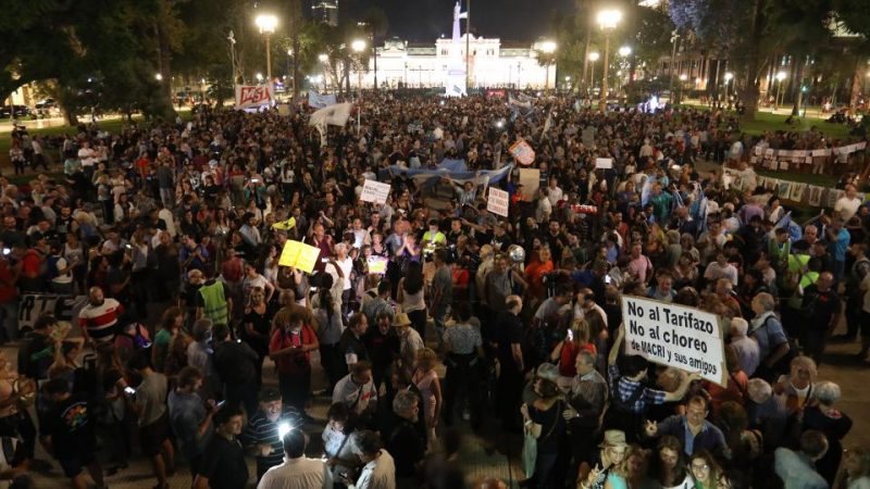 Ruidazo en respuesta a Mauricio Macri