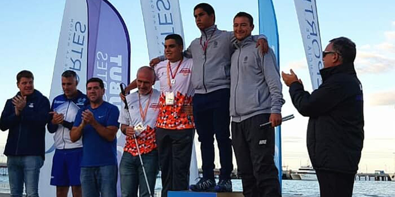 Alvearenses de oro en Puerto Madryn