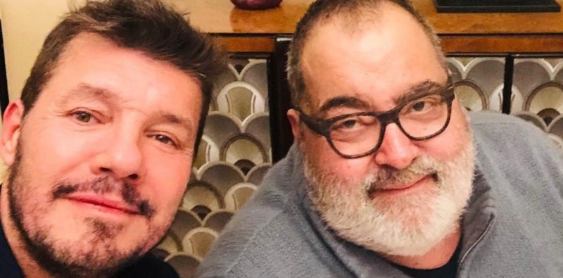 Marcelo Tinelli se juntó con Jorge Lanata: “Me alegro de que ya esté recuperado”