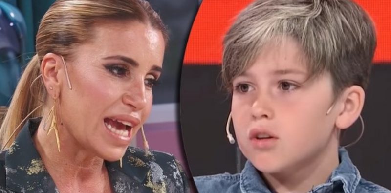 Florencia Peña y la divertida devolución que le hizo su hijo al verla en “Cabaret”