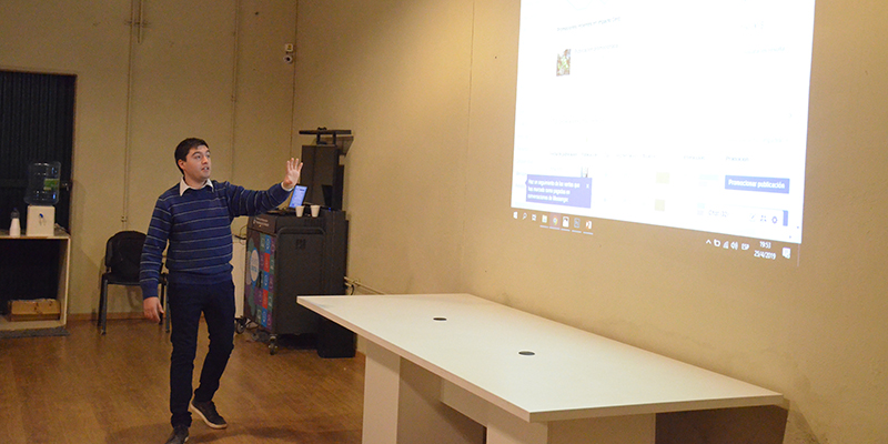 Se brindó una capacitación en manejo de Facebook