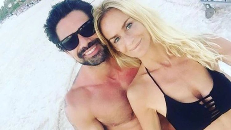Las vacaciones de Sabrina Rojas y Luciano Castro en el Caribe mexicano: “Pasándola muy bien”