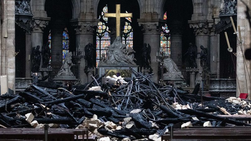 Qué se salvó y qué se perdió en el incendio de la catedral de Notre Dame