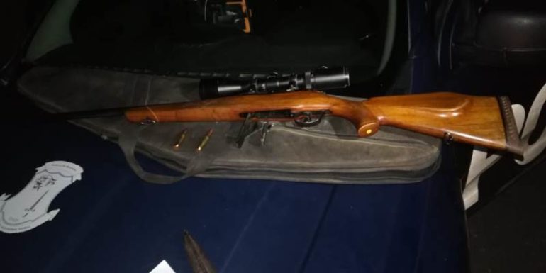 Detenido por tenencia ilegal de arma de fuego
