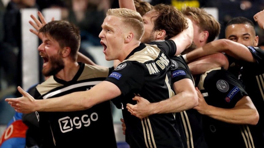 Ajax eliminó a Juventus y está en semifinales