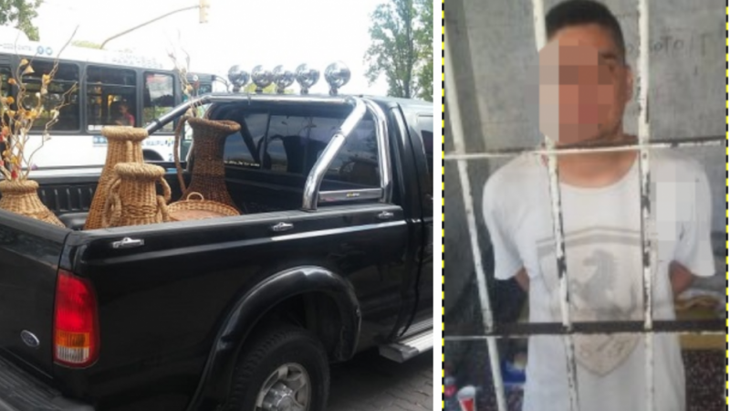 Salió de la cárcel y tres días después quedó detenido otra vez por robar en Godoy Cruz