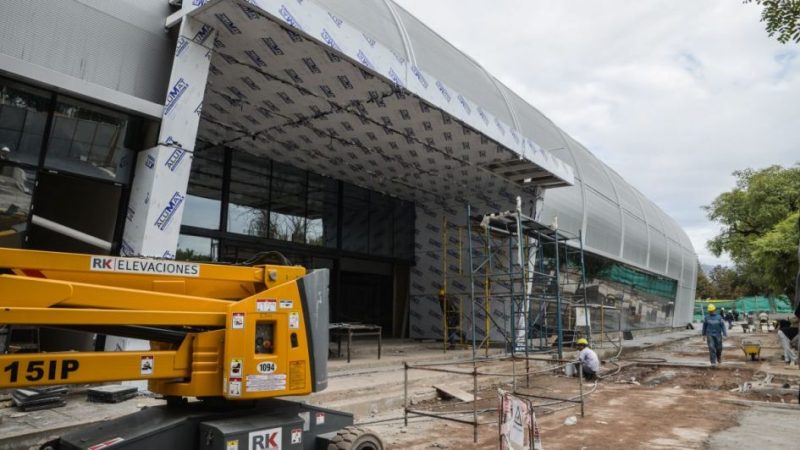 Así están las obras de ampliación y remodelación de la Terminal de Ómnibus