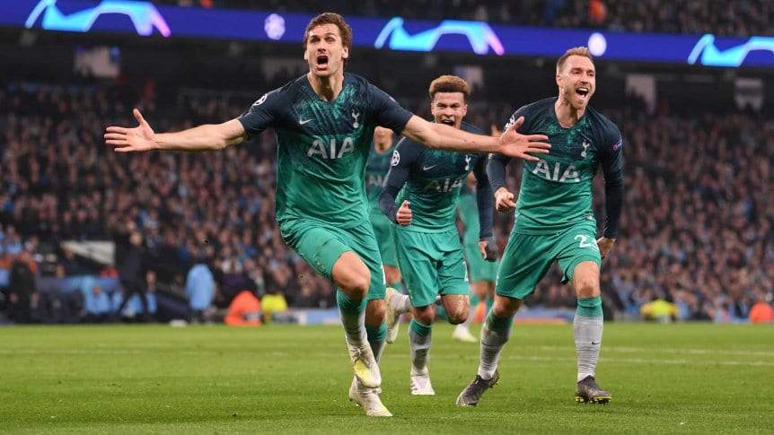Tottenham eliminó al City en un partido histórico