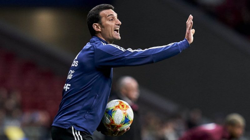 Scaloni confirmó su esquema ideal para la Copa: 4-4-2