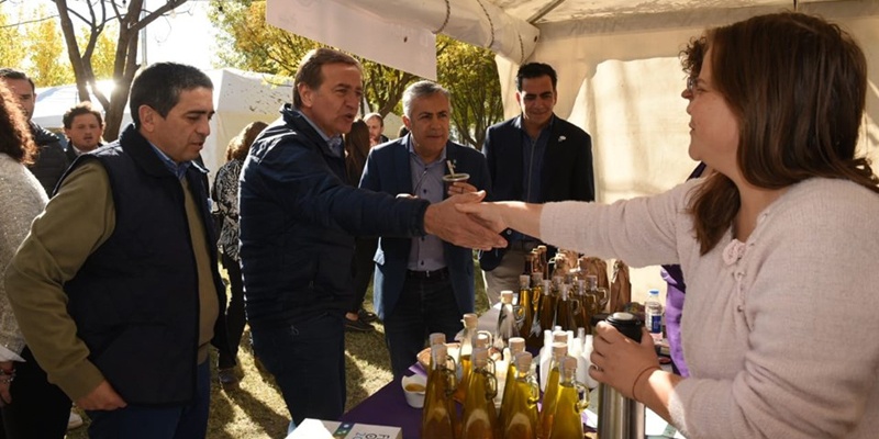 Rodolfo Suárez en la Fiesta de la Ganadería
