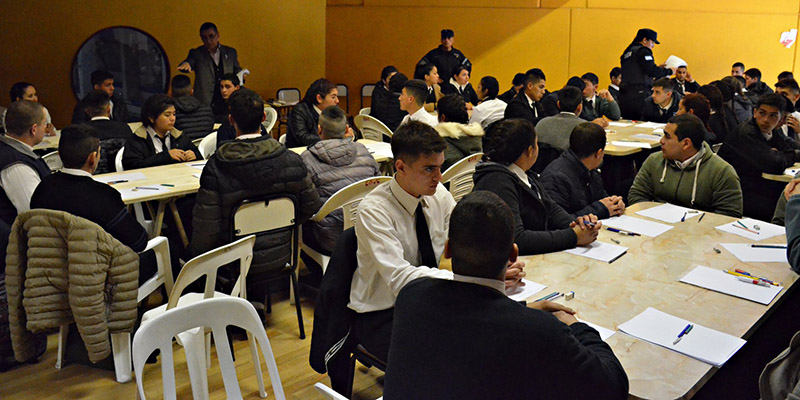 Realizaron la primera evaluación a aspirantes al IUSP