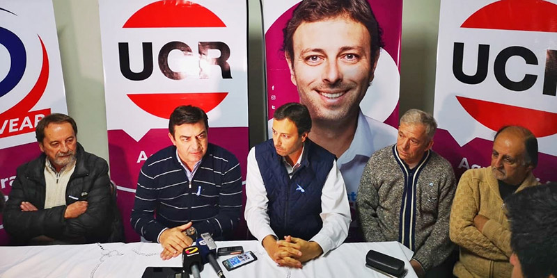 Omar de Marchi estuvo en el departamento