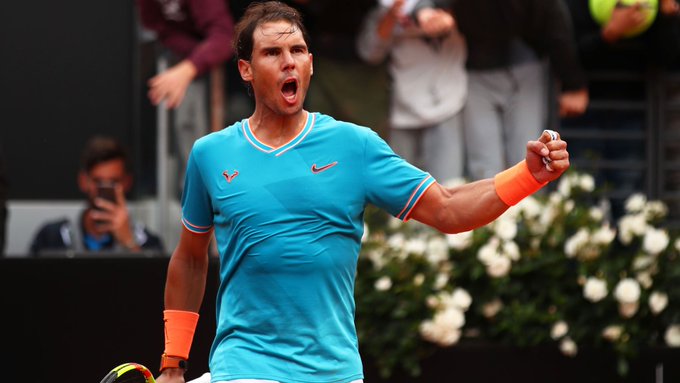 Rafael Nadal, campeón por novena vez del Masters 1.000 de Roma