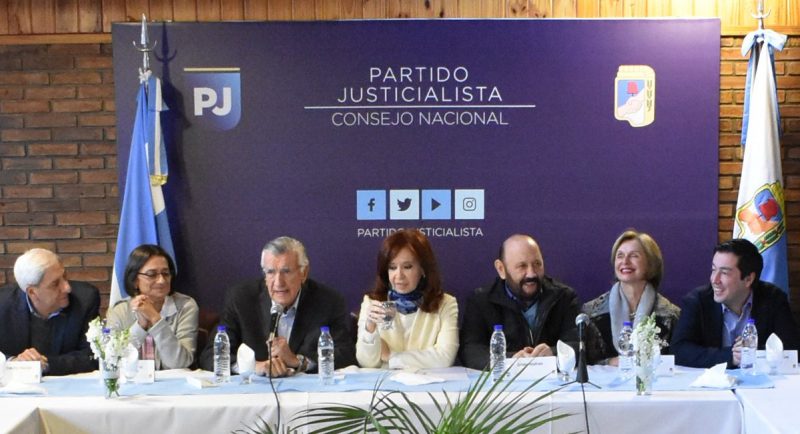 Cristina Kirchner participó de la reunión del Consejo Nacional