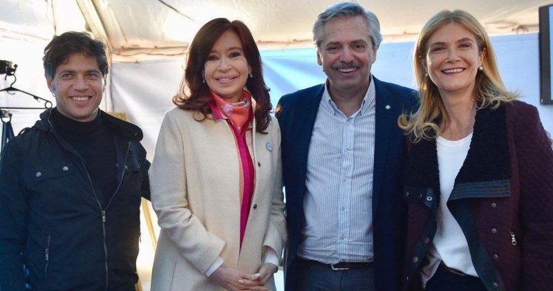 Cristina eligió la fórmula Kicillof-Magario para la provincia de Buenos Aires