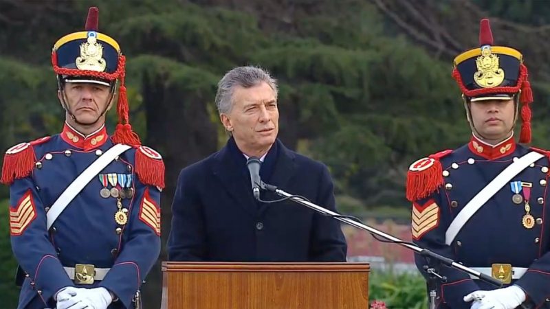 Mauricio Macri evitó mencionar el paro nacional y sorprendió a los sindicalistas