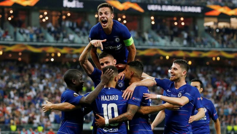 El Chelsea aplastó al Arsenal y se consagró campeón de la Europa League