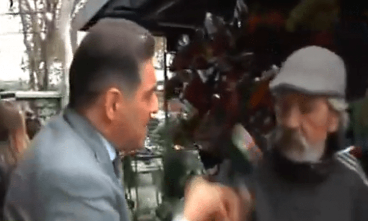 Mariano Iúdica quiso hacer una nota en la calle durante el paro y casi lo agarran a trompadas