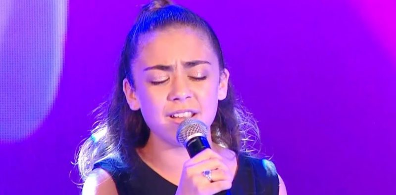 La nena mendocina que emocionó hasta las lágrimas a Tinelli