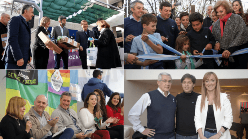 Todos en campaña: un viernes frenético de los precandidatos mendocinos