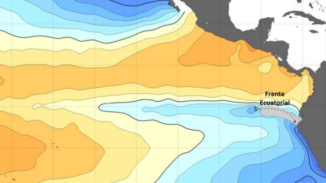 El misterioso lugar del Pacífico donde el agua no se calienta como en el resto del planeta
