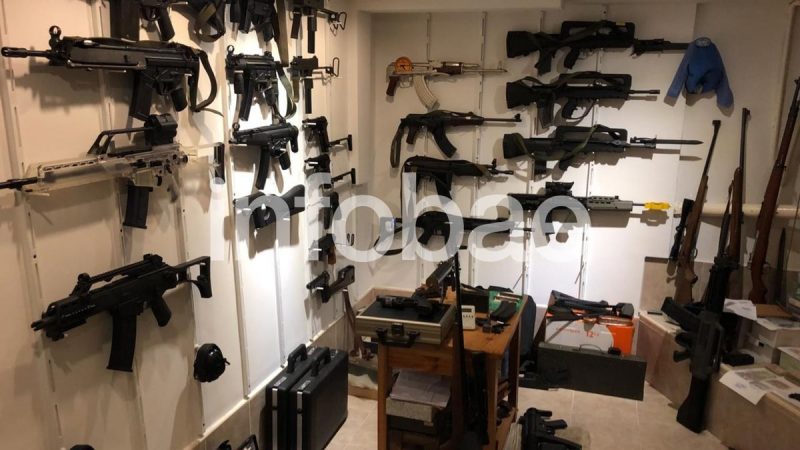 Investigación internacional por tráfico de armas: 50 allanamientos, 21 detenidos y 2500 fusiles secuestrados en la Argentina