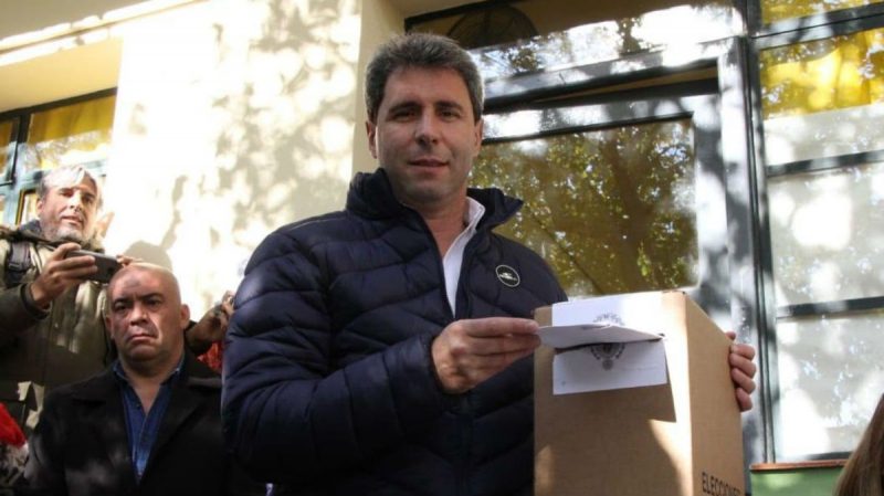 Sergio Uñac que logró un cómodo triunfo en las PASO de San Juan