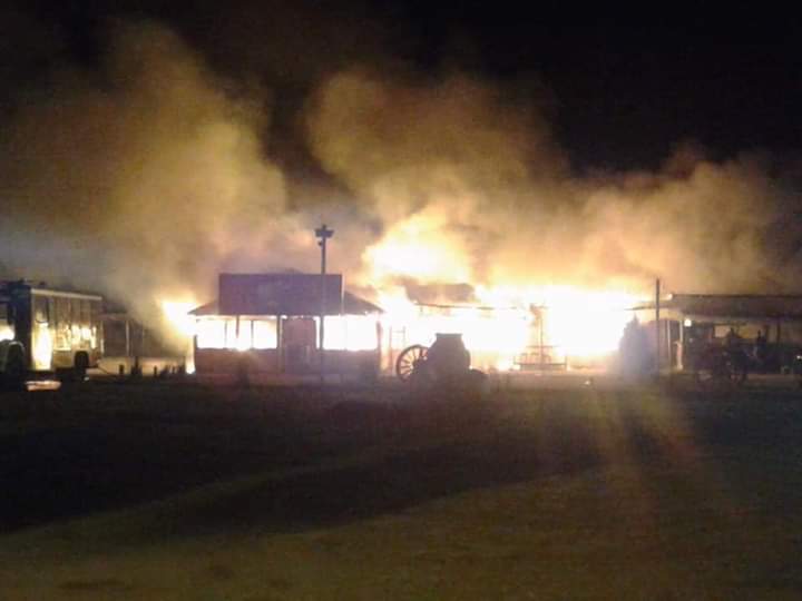 Perdidas totales en un local tras un incendio