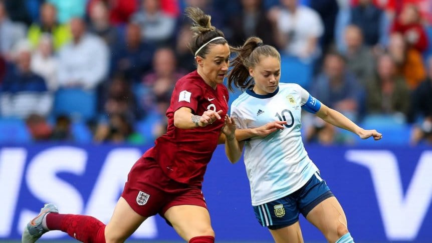Argentina cayó con Inglaterra en el Mundial de Francia