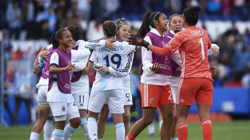 Histórico empate de Argentina ante Japón en el Mundial femenino