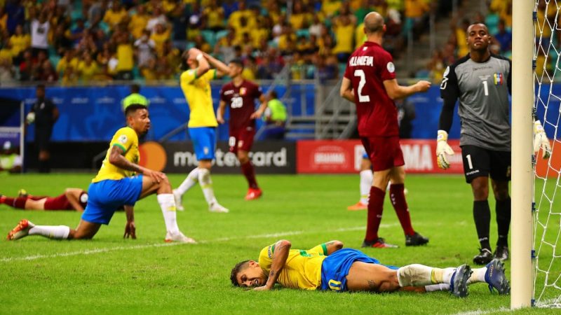 Brasil empató con Venezuela con el VAR como protagonista