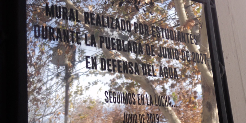 Descubrieron una placa a 12 años de la 7722