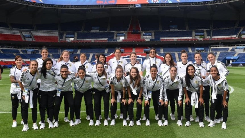 Argentina debut en el Mundial de fútbol femenino