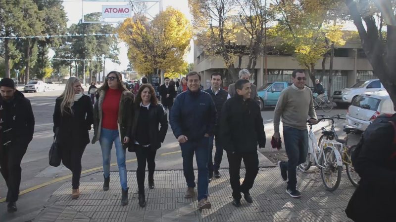 El Intendente de Capital visitó General Alvear.
