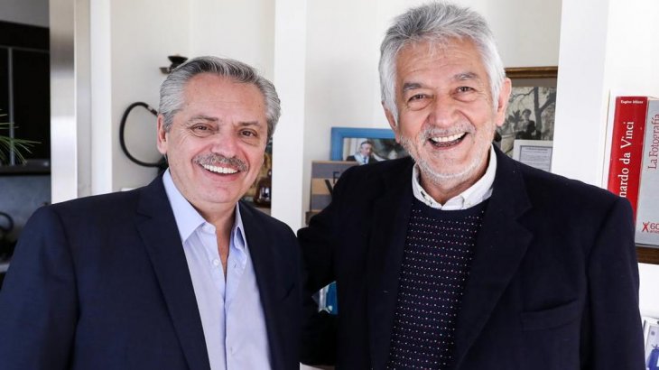 Tras pase de Adolfo al oficialismo, Alberto Fernández se mostró junto a Rodríguez Saá