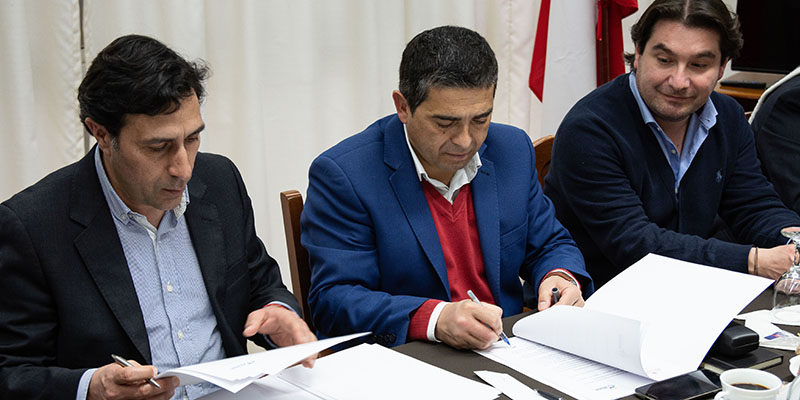 Alvear y Chile unidos por la educación, el comercio, el turismo y el deporte