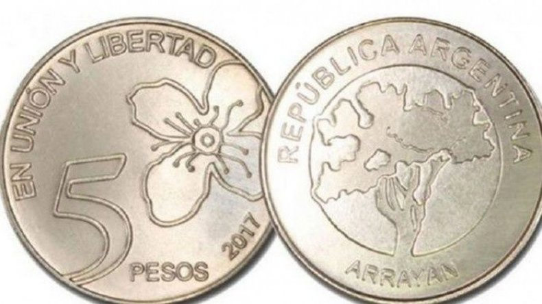 Cómo es la moneda de 5 pesos que reemplazará al billete