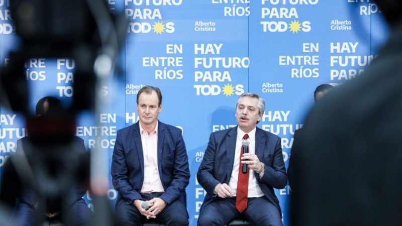 Alberto: “Yo lo critico a Macri y me responde el Fondo Monetario”