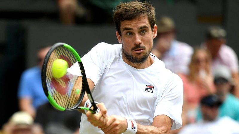 Guido Pella dio otro golpe en Wimbledon: le ganó en 5 sets a Raonic y avanzó a cuartos de final
