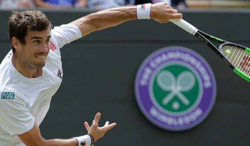 Se terminó el sueño de Guido Pella en Wimbledon