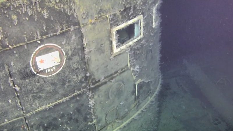 Alerta en el mar: un submarino nuclear soviético hundido en 1989 tiene una radioactividad 100.000 veces superior a la normal