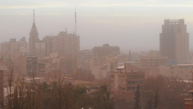 Alerta roja: el fuerte viento Zonda ya se siente en gran parte de Mendoza