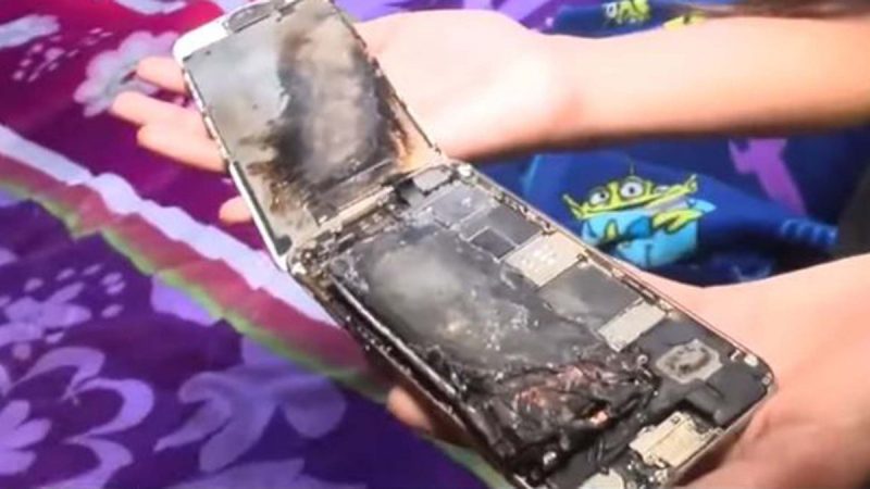 Una niña de 11 años dijo que un iPhone 6 explotó mientras lo estaba usando