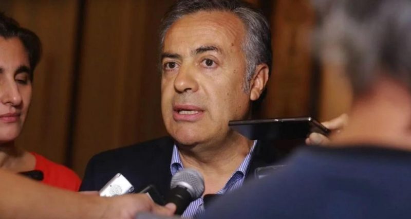 Cornejo cargó contra Frederic: “Benefician a la delincuencia”