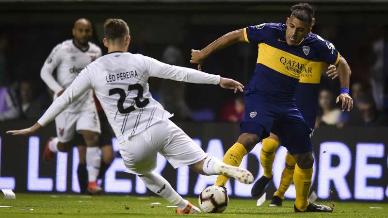 Boca pisó fuerte ante Paranaense y está en cuartos