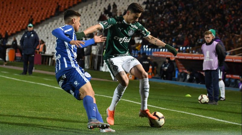 Godoy Cruz igualó con Palmeiras en la ida de octavos