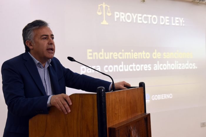 Cornejo presentó el proyecto de ley número 187 de su gestión
