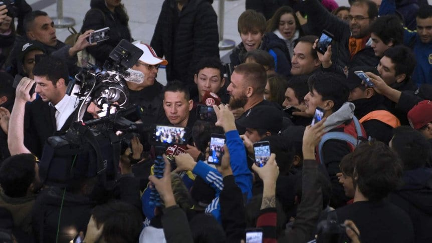 Finalmente De Rossi será presentado el lunes